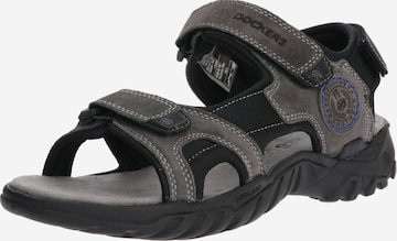 Dockers by Gerli Hiking Sandals in Grey: front