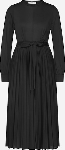 Robe-chemise 'Ravena' EDITED en noir : devant