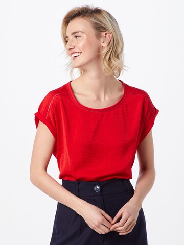 s.Oliver Shirt in Rood: voorkant