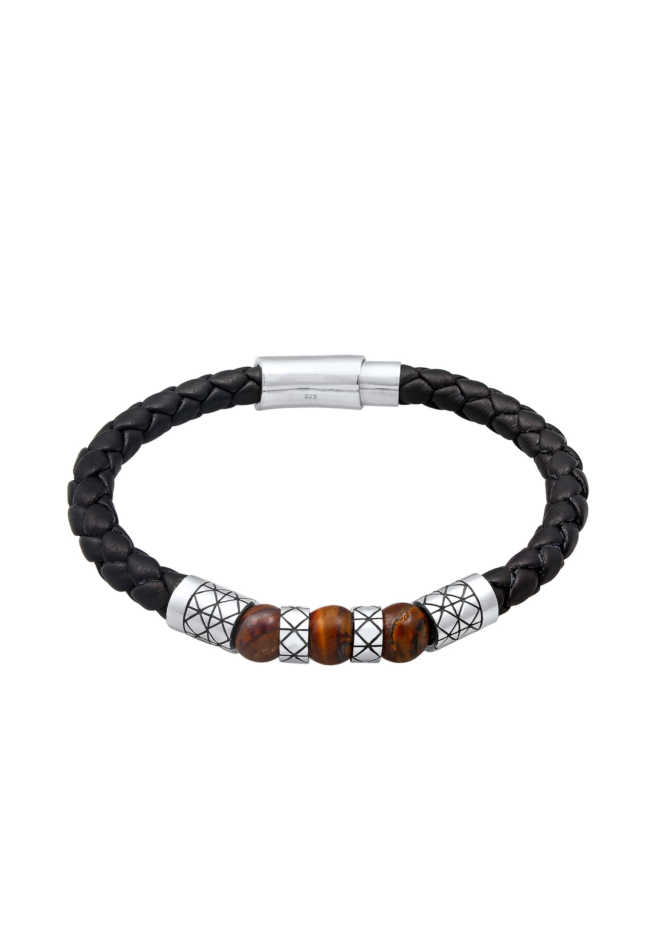 Bracelet KUZZOI en noir : devant