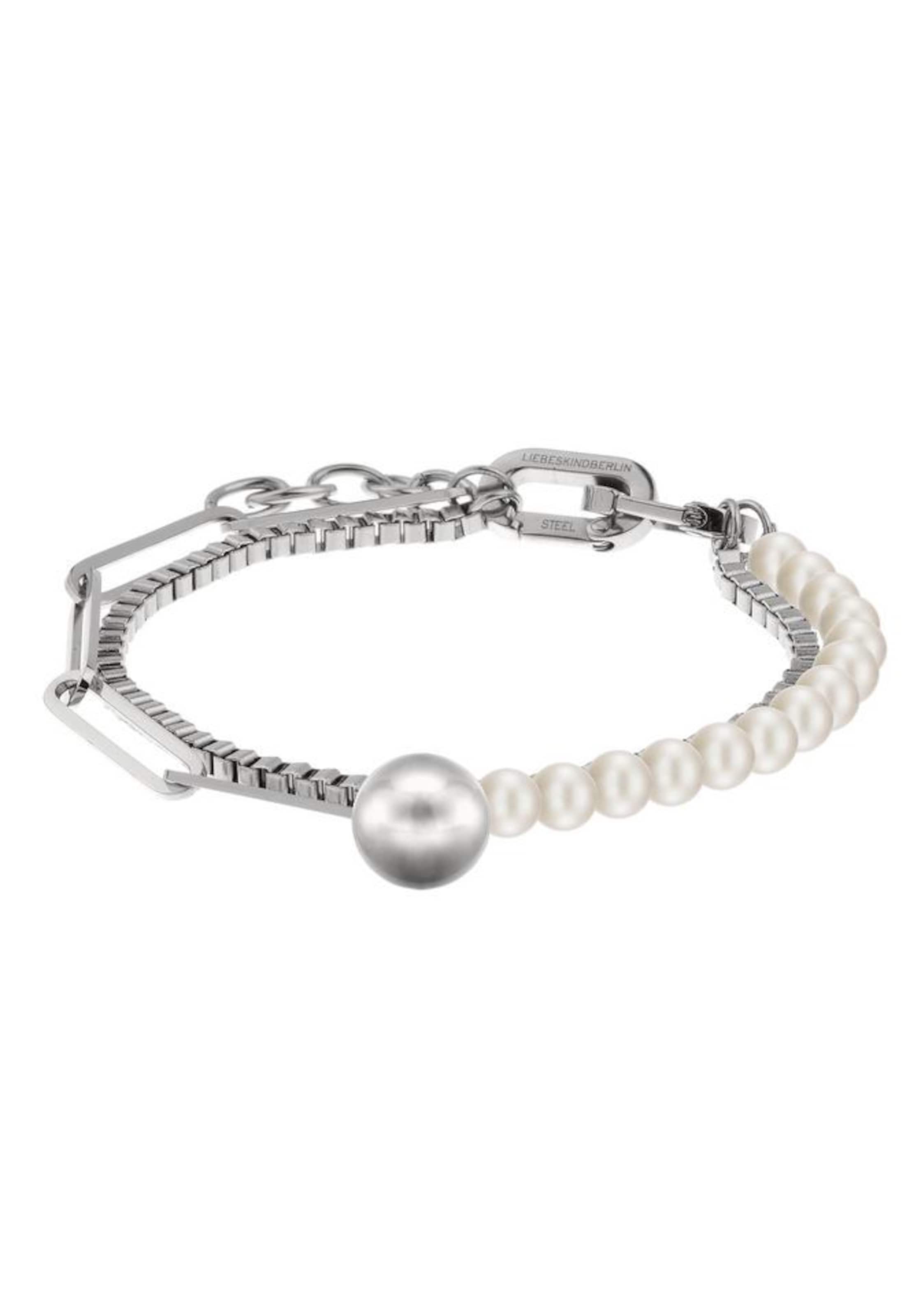 Liebeskind Berlin Armband in Zilver: voorkant