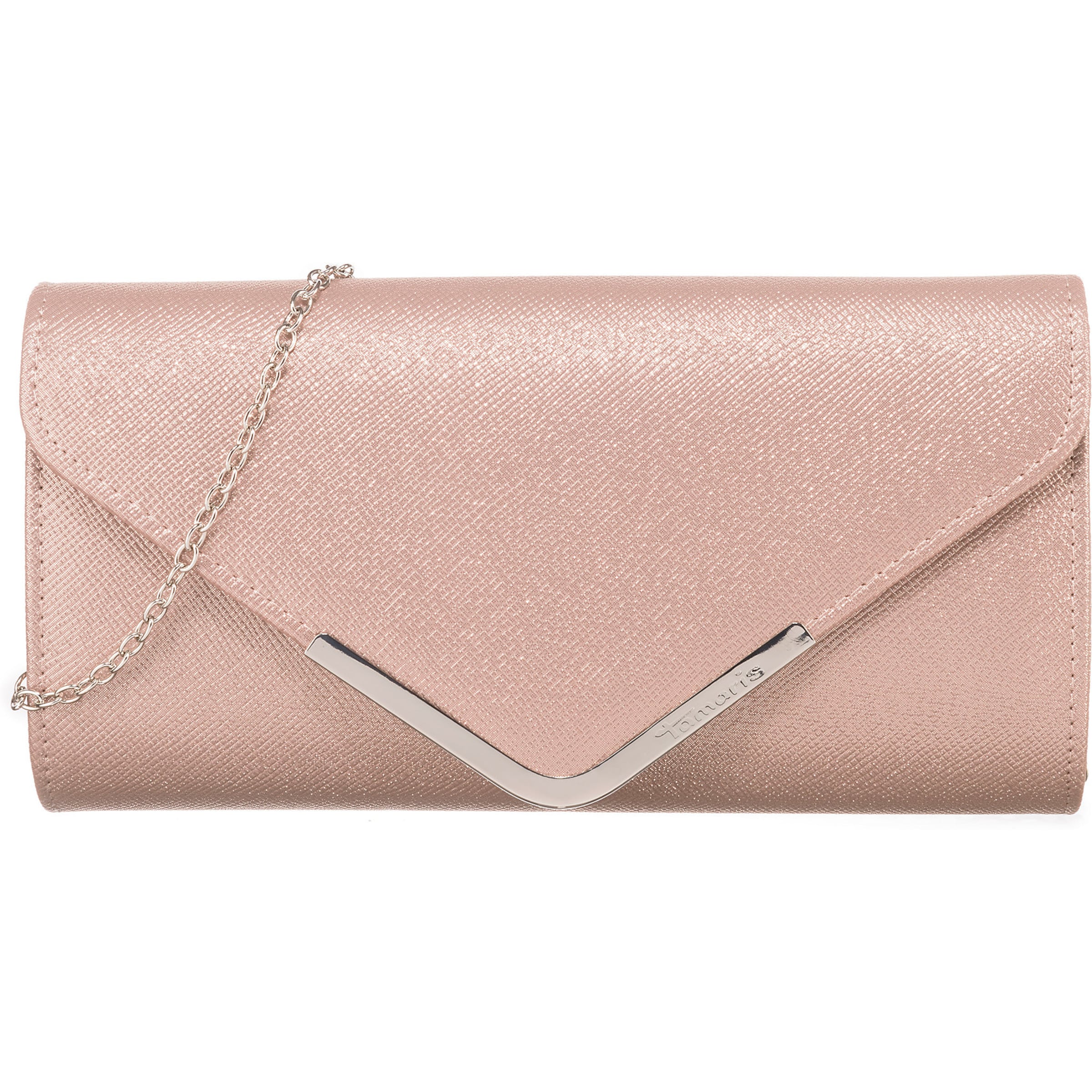 Tamaris Clutch 'Amalia' i beige: forside