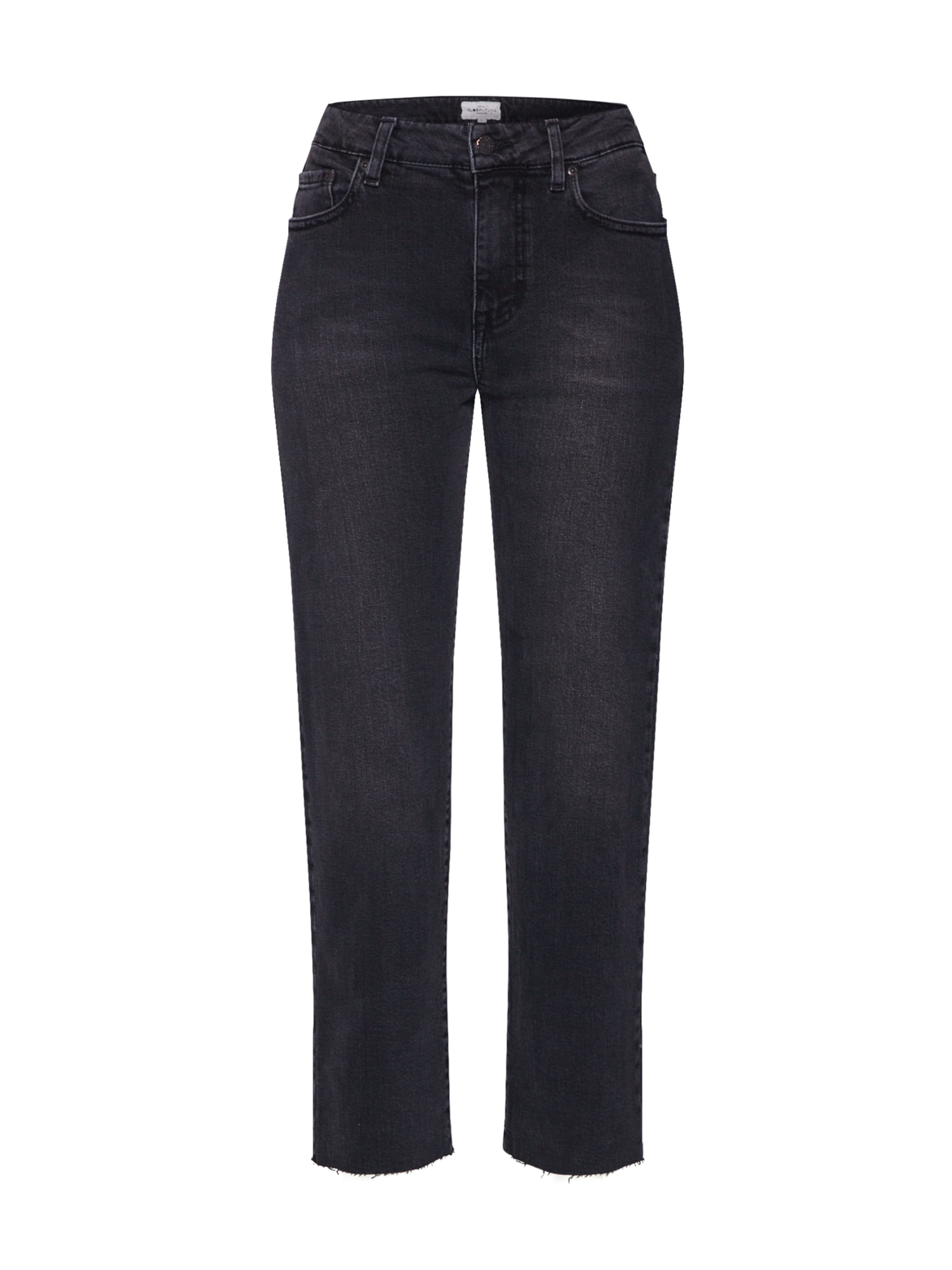 Global Funk Štandardný strih Džínsy 'Knoxville, WD4383959' - Čierna: predná strana