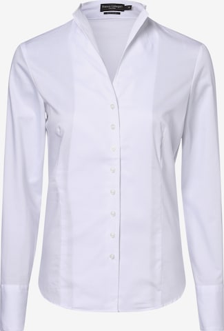 Franco Callegari Blouse in Wit: voorkant