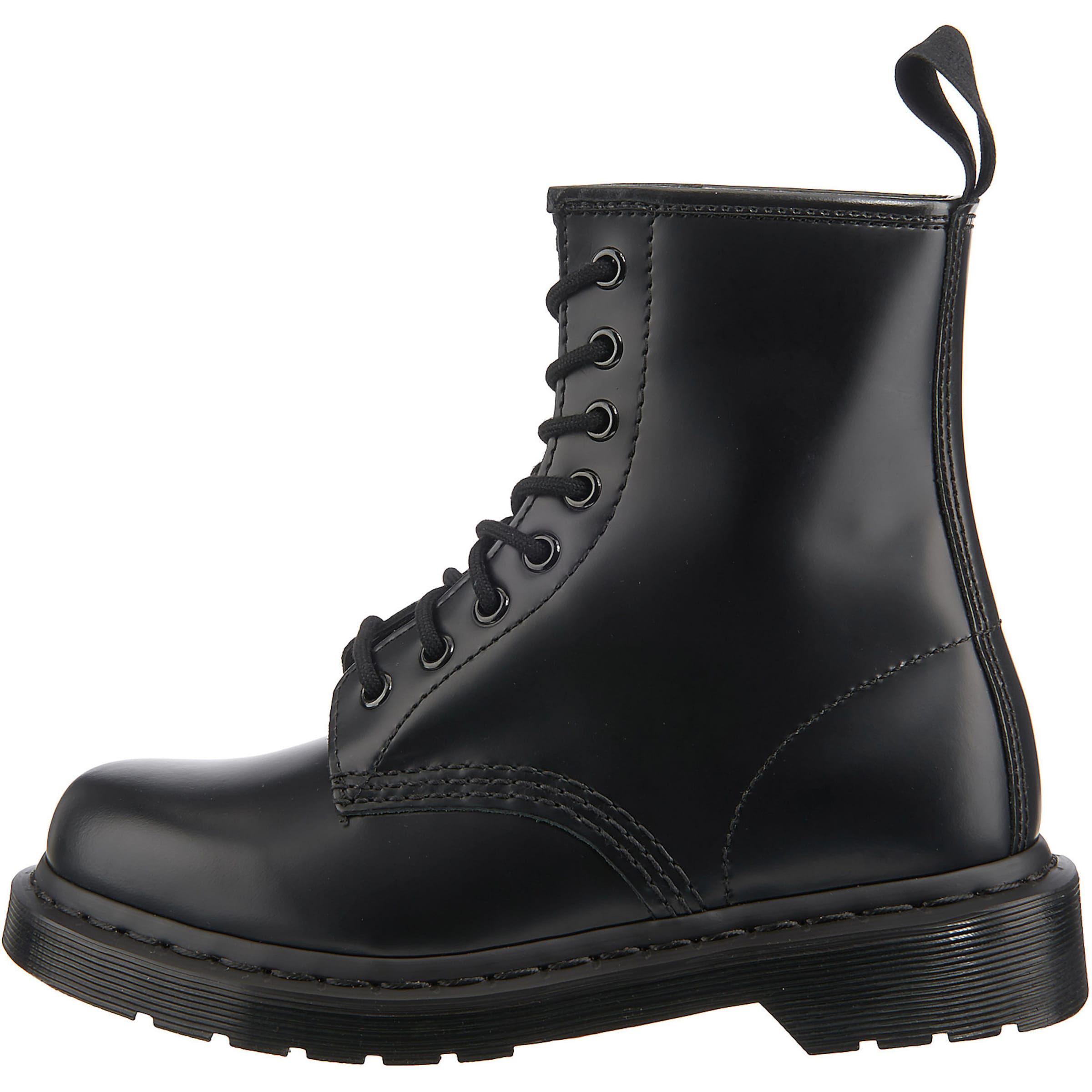 Bocanci cu șireturi '1460' de la Dr. Martens pe negru
