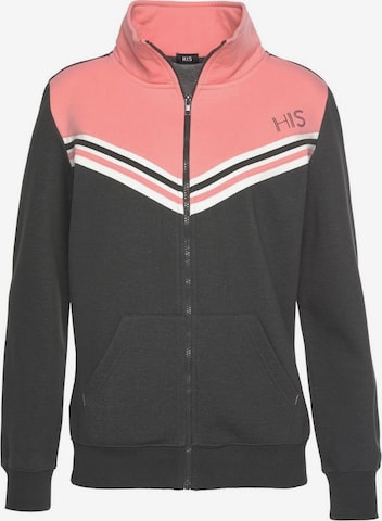 H.I.S Sweatjacke in Grau: predná strana