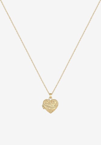 ELLI PREMIUM Necklace 'Herz' in Gold