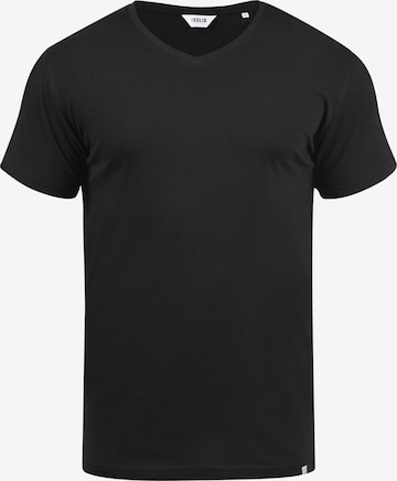 !Solid V-Shirt 'Bedo' in Schwarz: predná strana