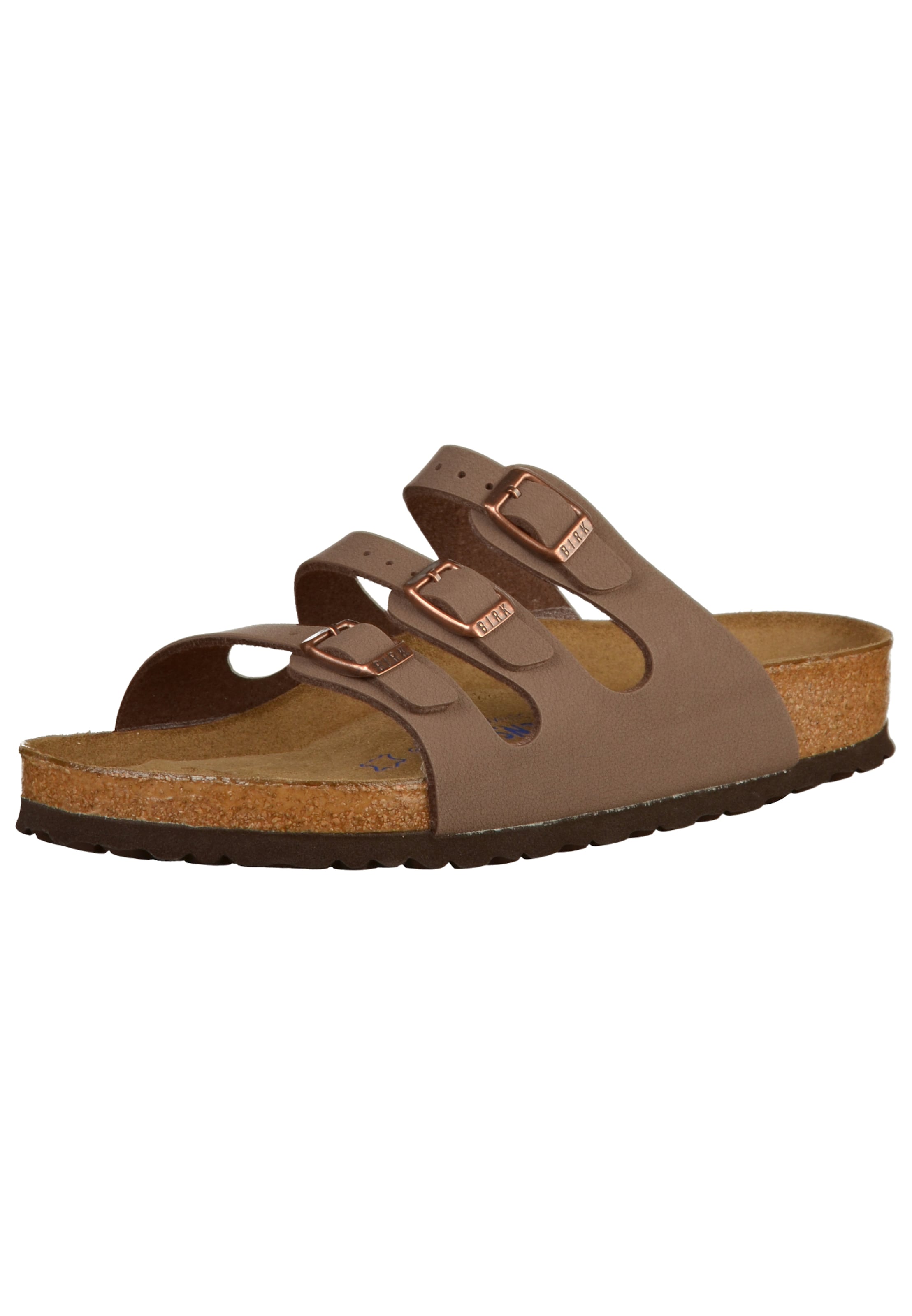 BIRKENSTOCK Papucs 'FLORIDA' - barna: elől