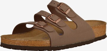 BIRKENSTOCK Pantolette 'FLORIDA' in Braun: predná strana