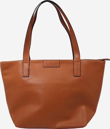 TOM TAILOR Shopper in Brown: front