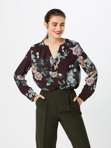 Cartoon Blouse in Rood: voorkant