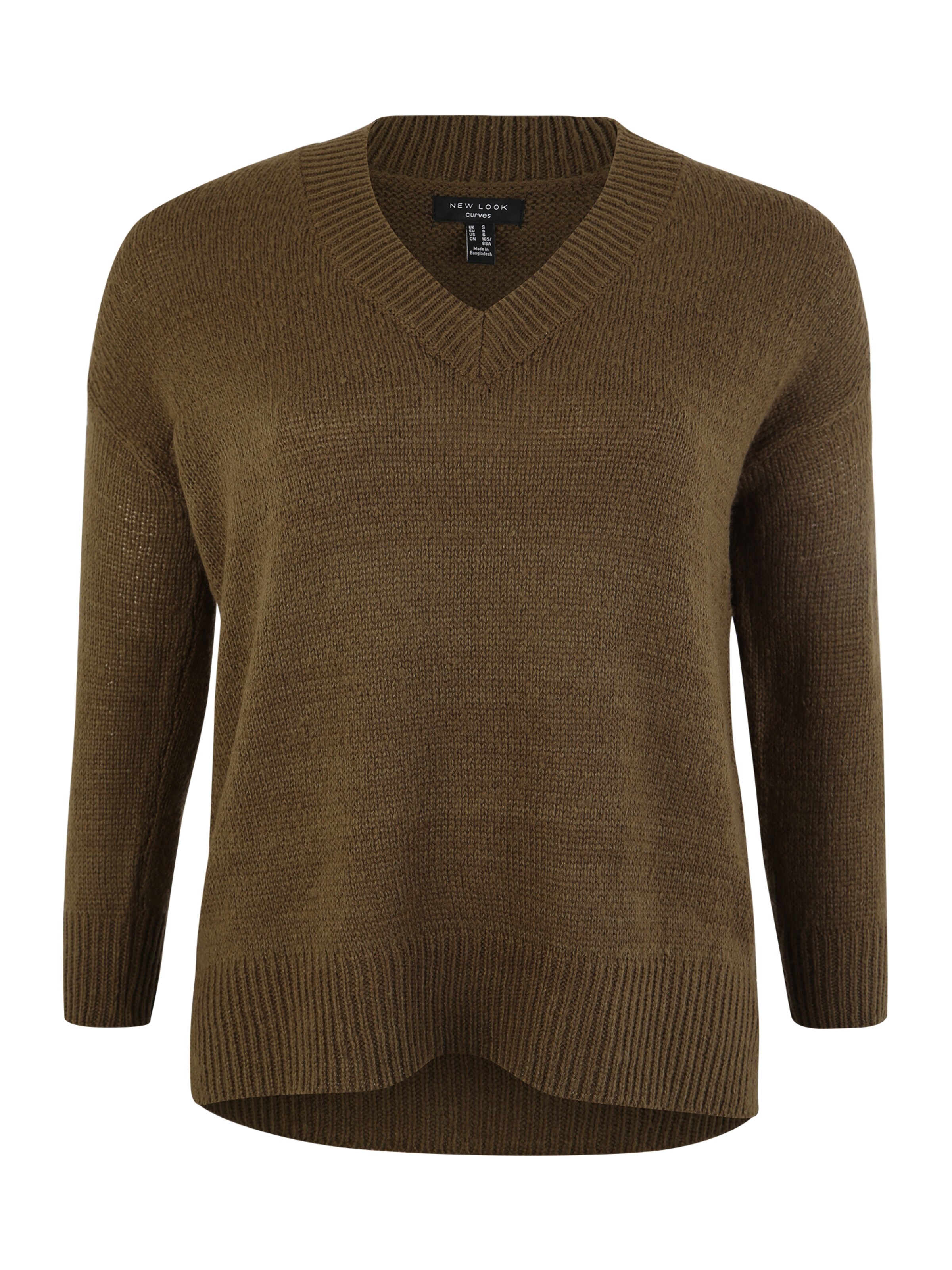 New Look Curves - Trui in de kleur Kaki