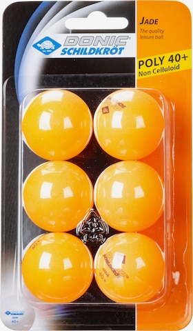Donic-Schildkröt Ball 'Jade Poly 40' in Orange: front
