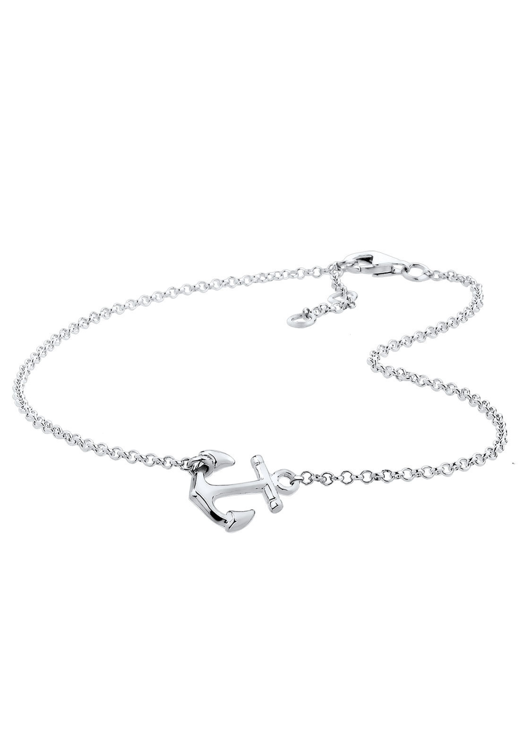 Bijoux de pied 'Anker' ELLI en argent : devant