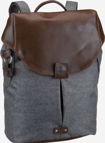 ZWEI Backpack 'Olli' in Grey: front