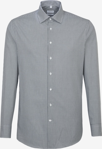 SEIDENSTICKER Button Up Shirt in Blue: front