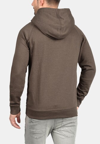 BLEND Zip-Up Hoodie 'Speedy' in Brown