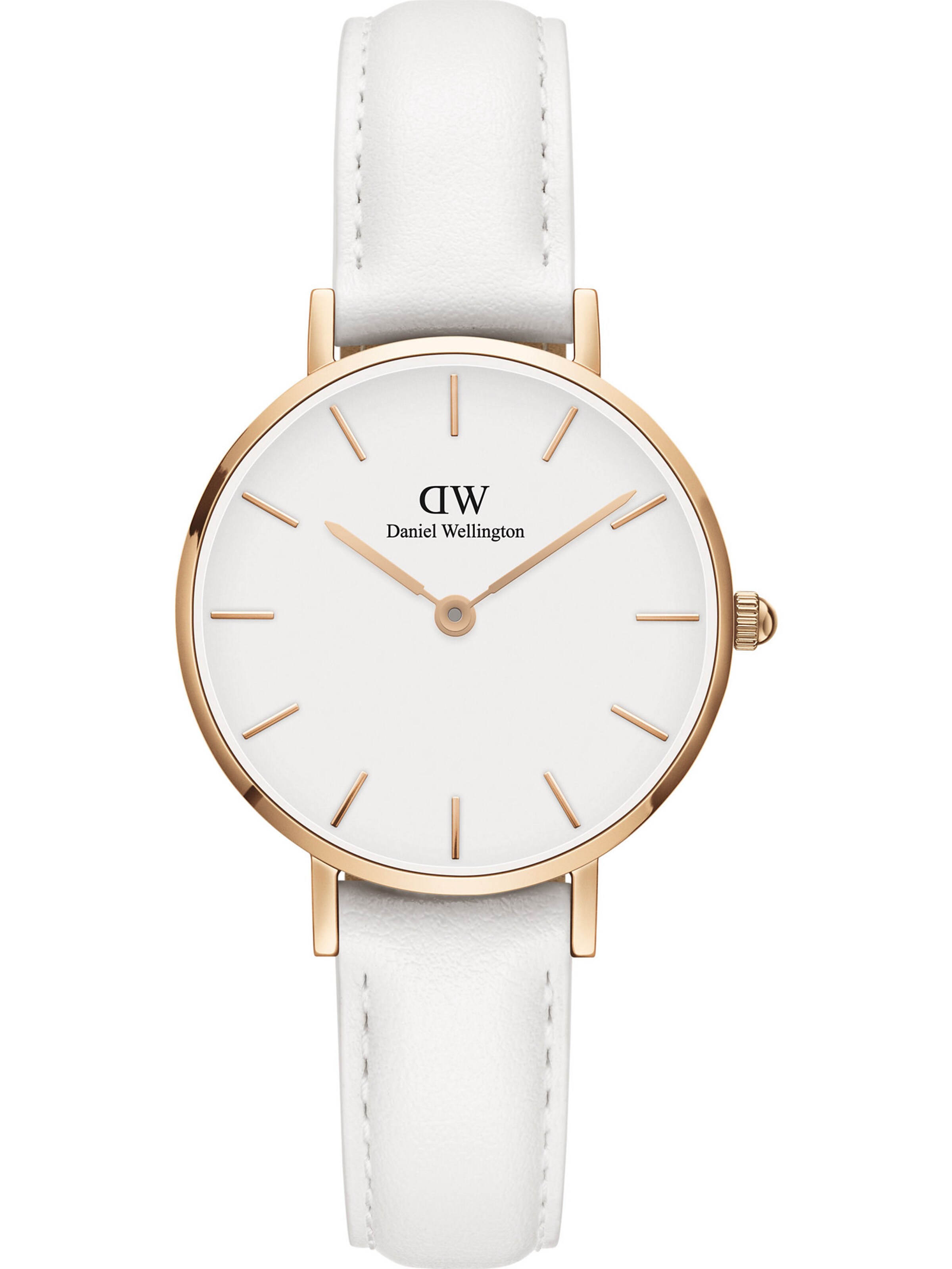 Daniel Wellington Analog Watch 'Petite 28 Bondi' in White: front