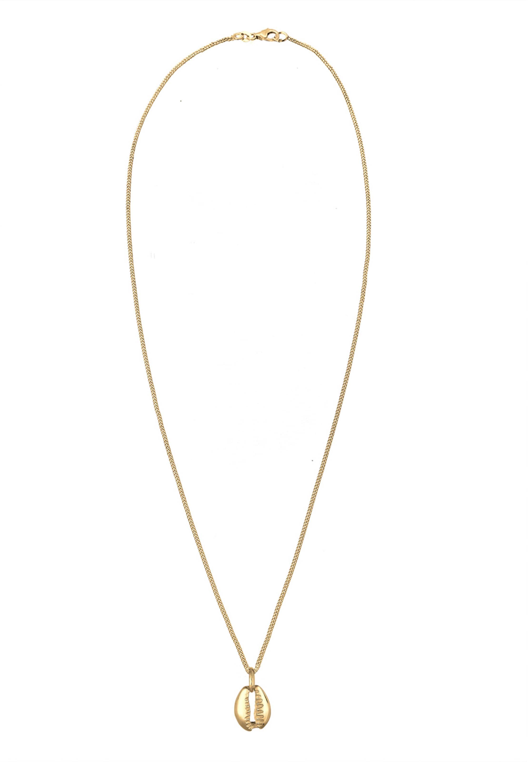 ELLI Halskette 'Muschel' in gold, Produktansicht