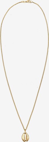 ELLI Necklace 'Muschel' in Gold: front