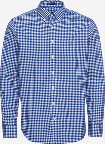 GANT Regular fit Overhemd in Blauw: voorkant