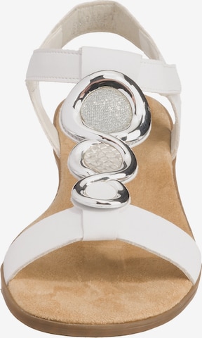 Rieker Strap Sandals in White