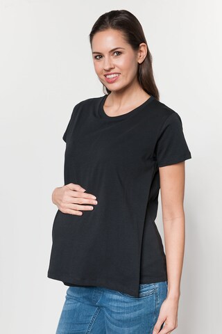 BOOB T-Shirt (GOTS) in Schwarz: predná strana