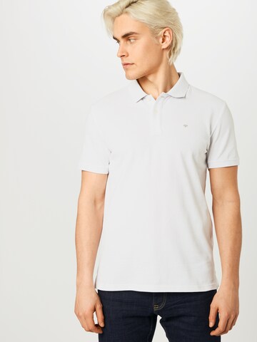 Coupe regular T-Shirt TOM TAILOR en blanc : devant