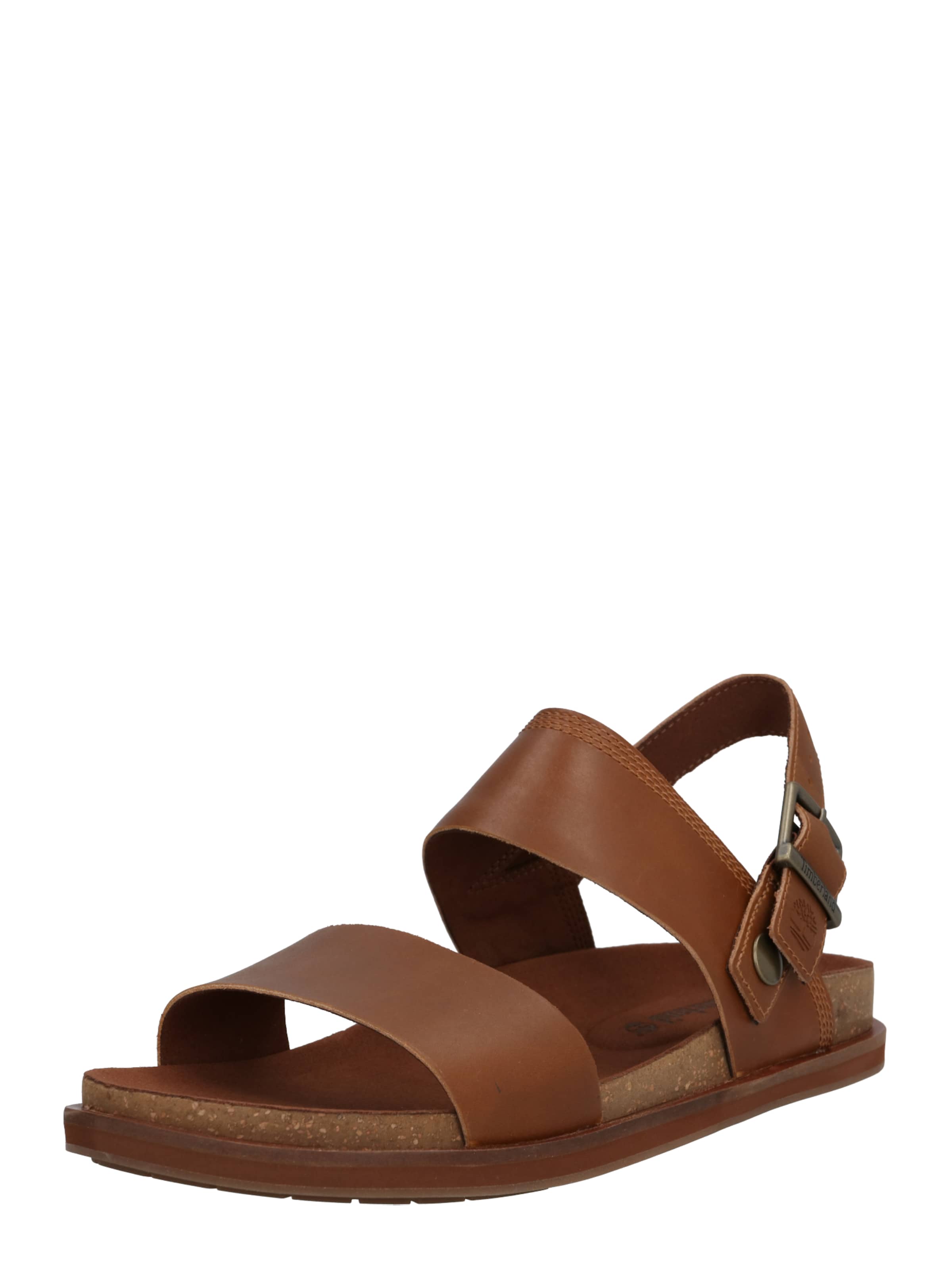 TIMBERLAND Sandale in Braun: Vorderseite