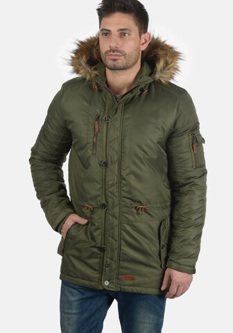 BLEND Winterparka 'Eugen' in Groen: voorkant