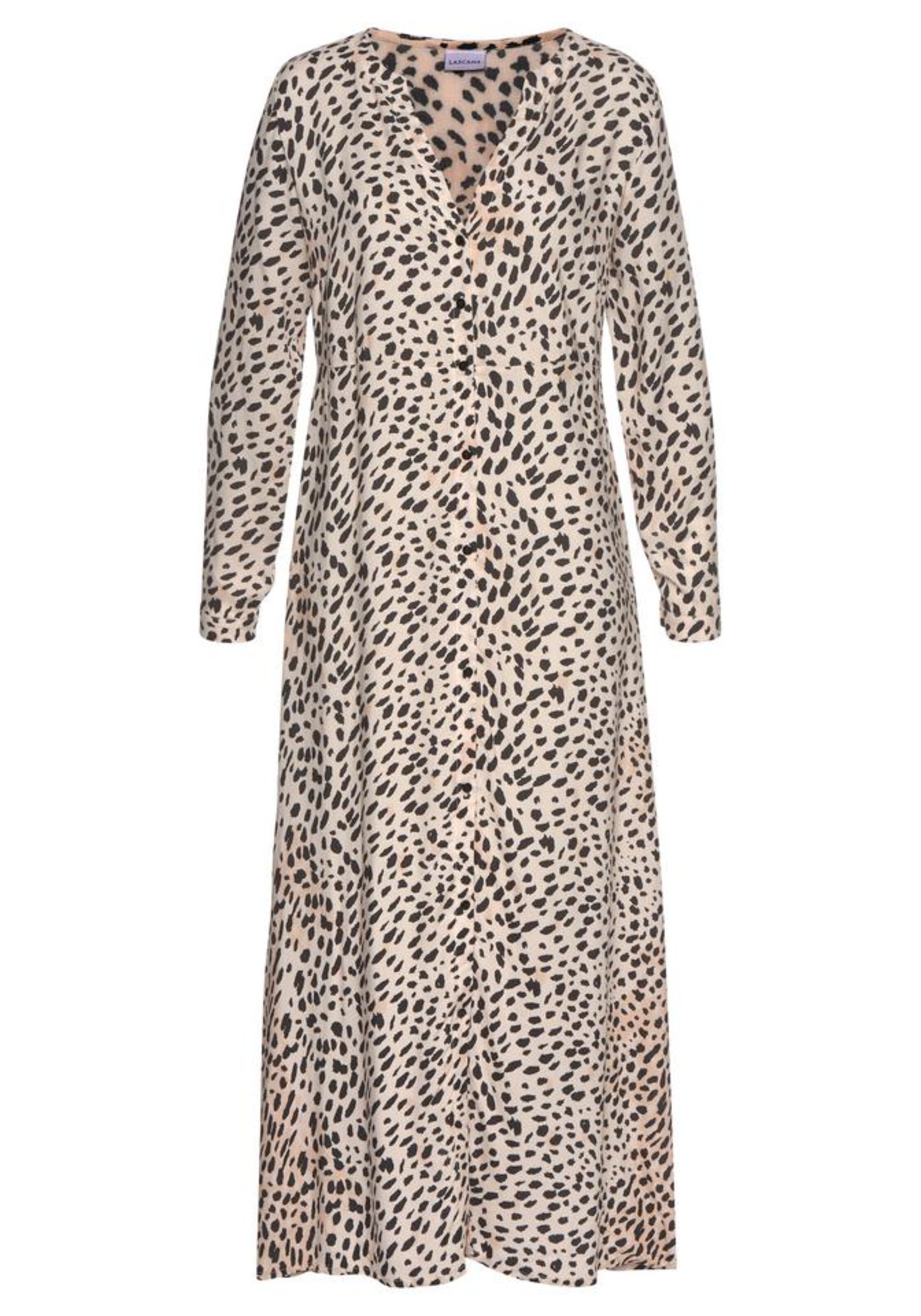 LASCANA - Vestido en beige: frente