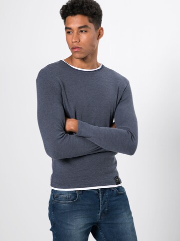 Key Largo Regular Fit Pullover 'Sarasota' in Blau: predná strana