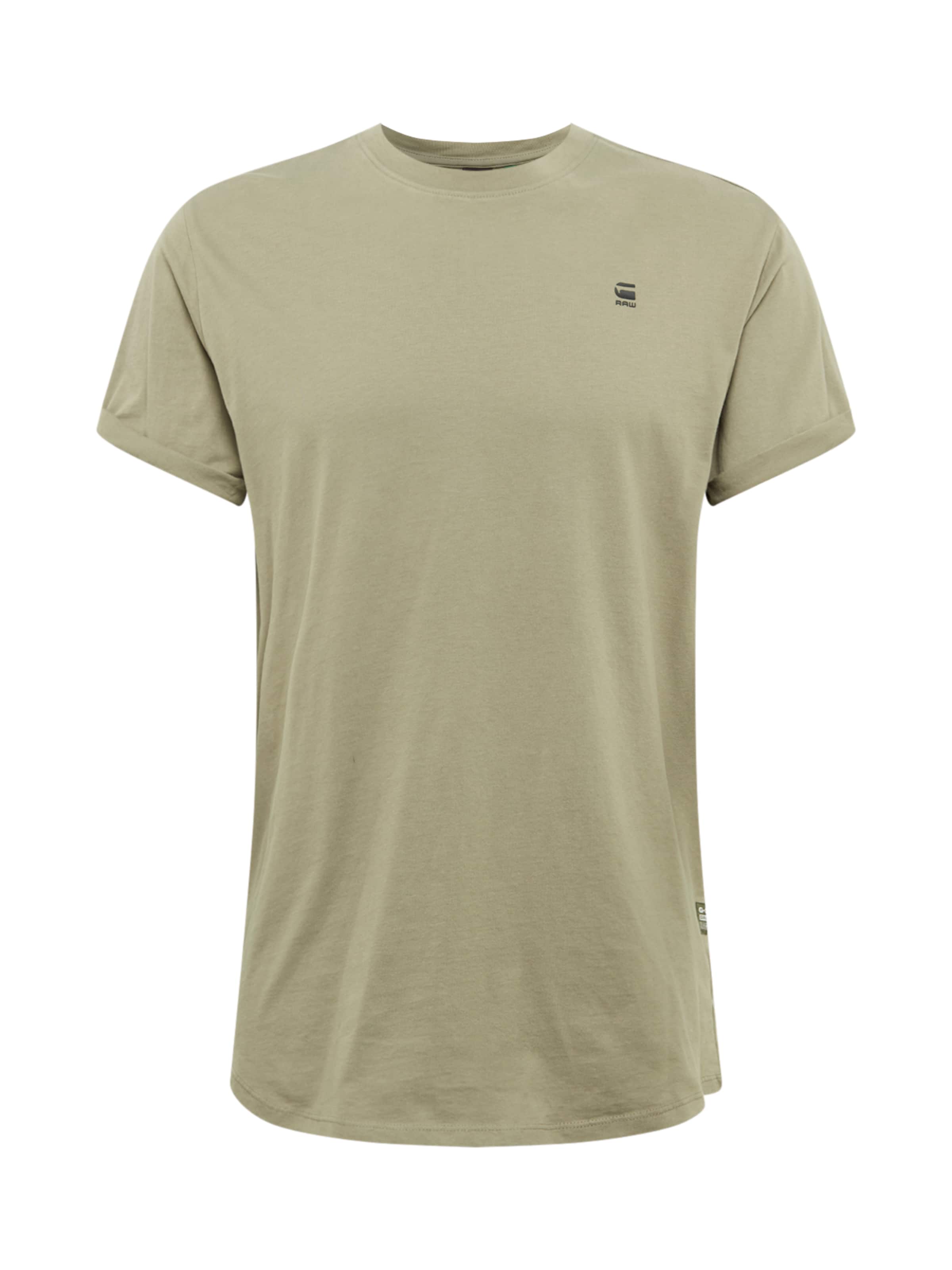 G-STAR Μπλουζάκι σε πράσινο: μπροστά