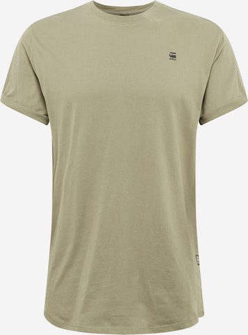 G-Star RAW Shirt in Groen: voorkant