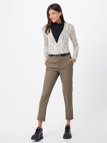 VERO MODA tavaline Chino-püksid 'VMMaya', värv roheline