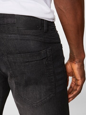 INDICODE JEANS - regular Vaquero 'Kaden Holes' en negro
