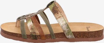 THINK! T-Bar Sandals in Green