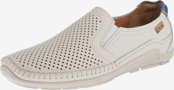 PIKOLINOS Classic Flats 'Azores' in White: front