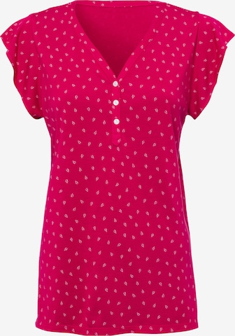 LASCANA Shirt in Roze: voorkant