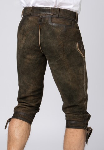 STOCKERPOINT Regular Traditional pants 'Sigmar' in Brown: front