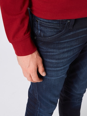 JACK & JONES Slimfit Jeans 'Glenn' i blå