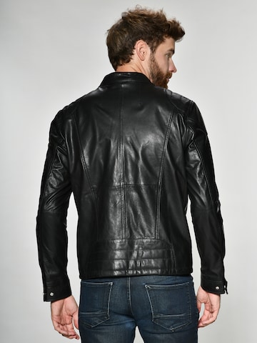 Veste mi-saison 'Flint' Maze en noir