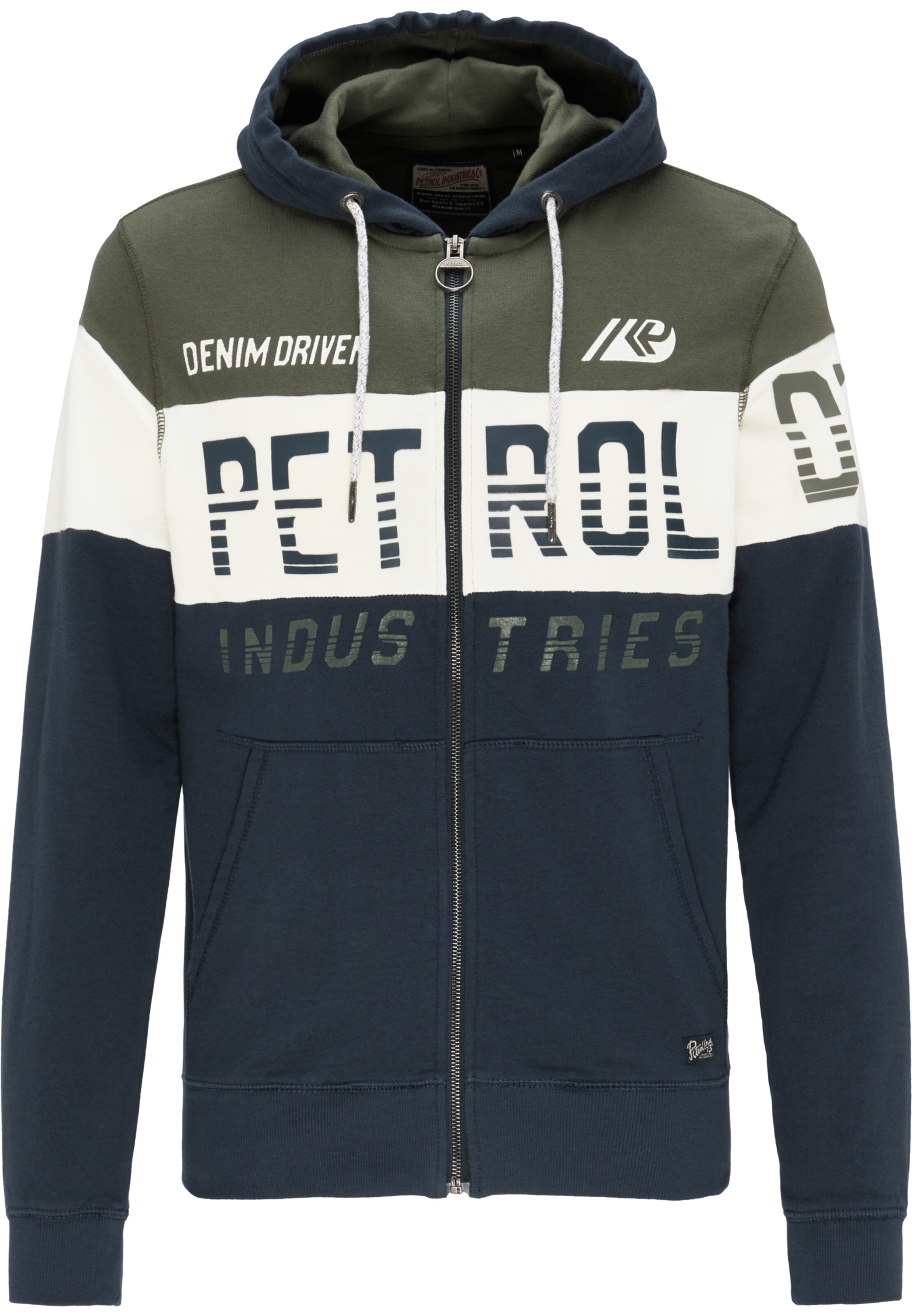 Petrol Industries - Sweatvest in de kleur Nachtblauw