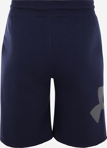 UNDER ARMOUR Regular Sportbroek 'Rival Exploded' in Blauw: terug