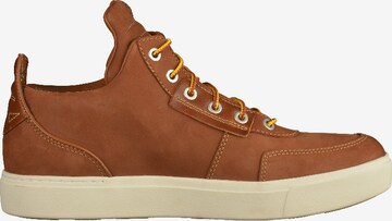 TIMBERLAND Sportieve veterschoen 'Amherst High Top Chukka' in Bruin