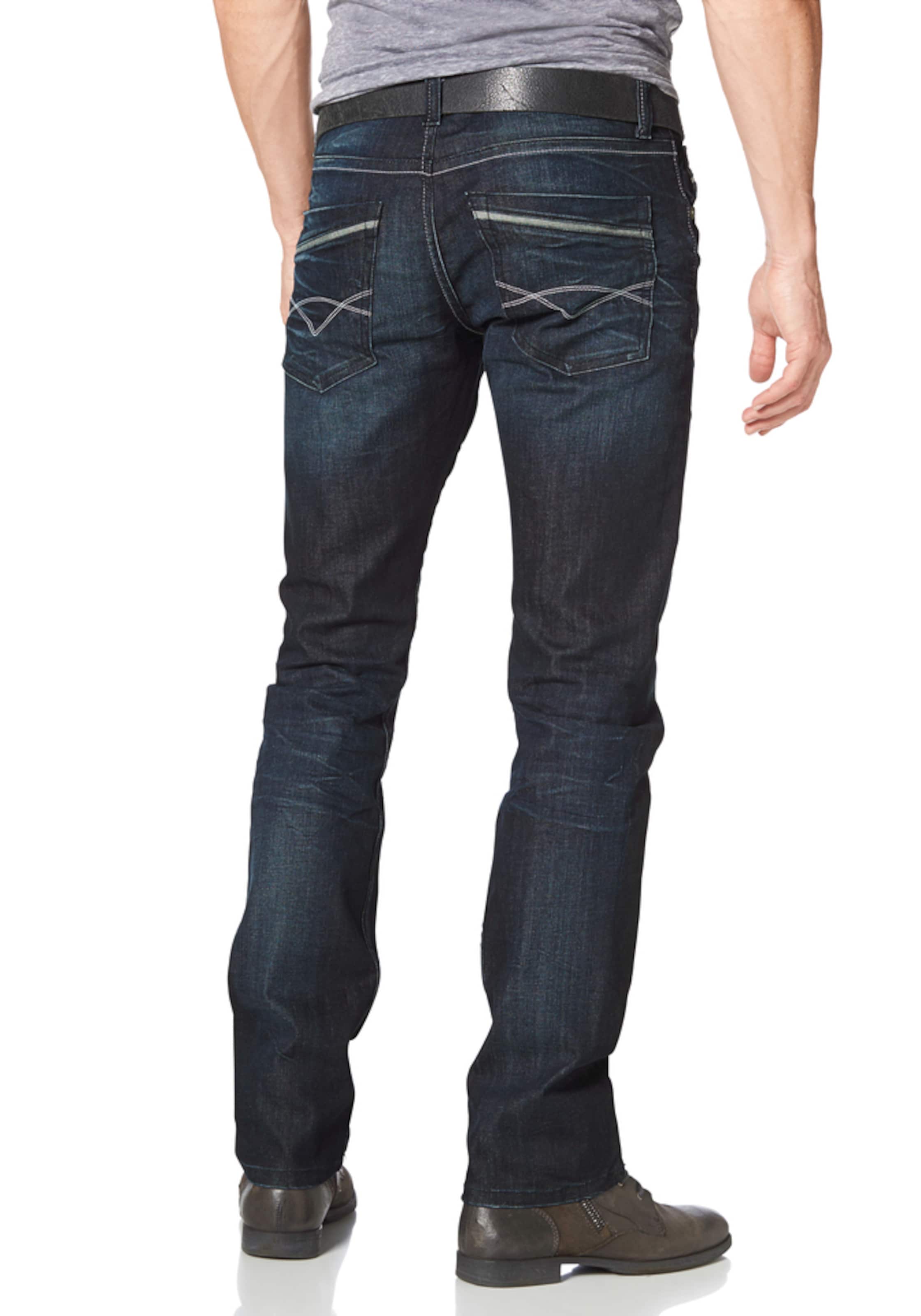 Bruno Banani Regular Straight-Jeans in Blau