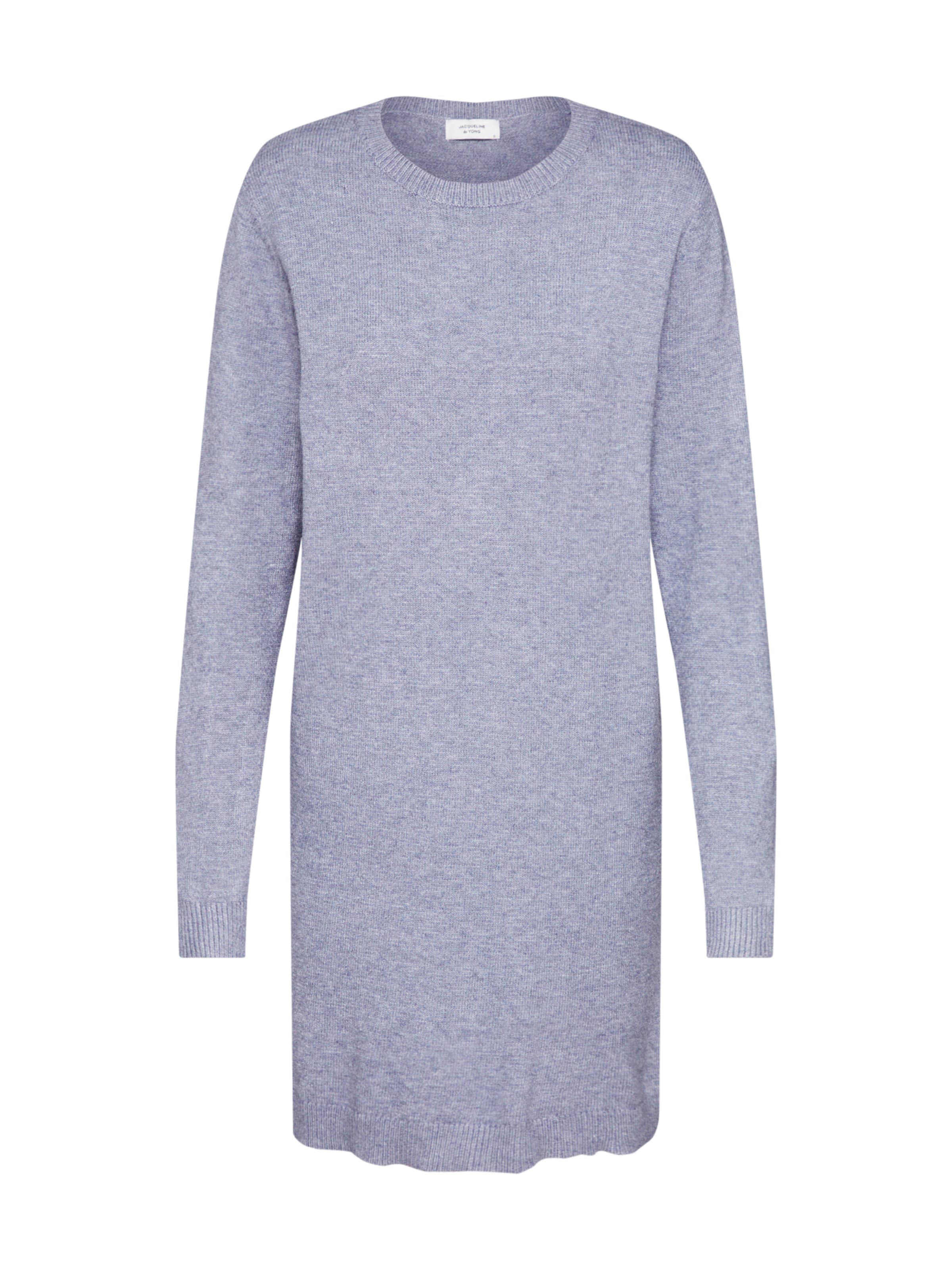 JACQUELINE de YONG - Gebreide jurk in de kleur Lichtblauw