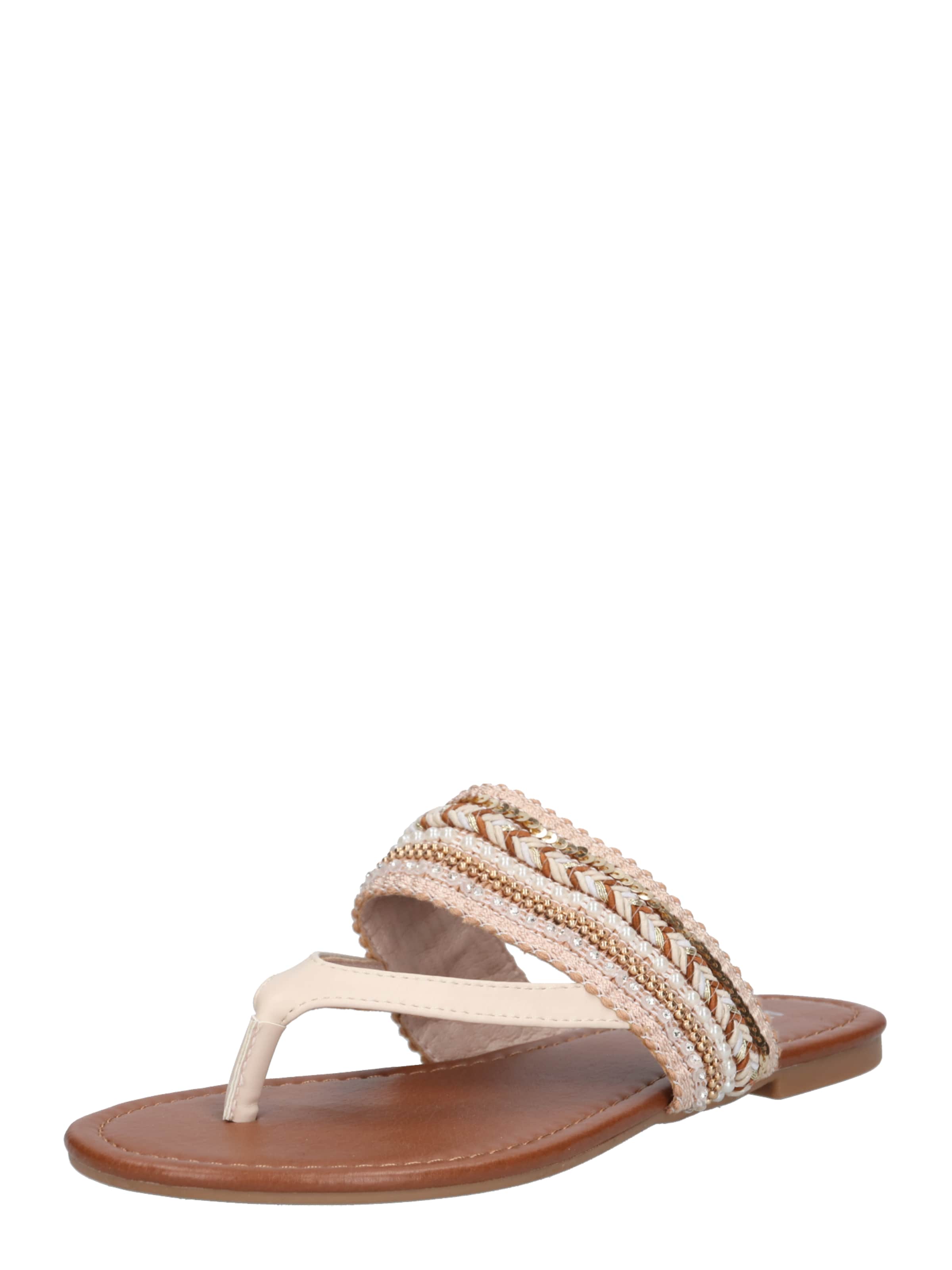 ABOUT YOU Japonki &#x27;Natalie&#x27; w kolorze beżowy: przód