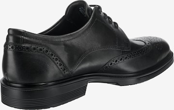 ECCO Schnürschuhe 'Lisbon' in Schwarz